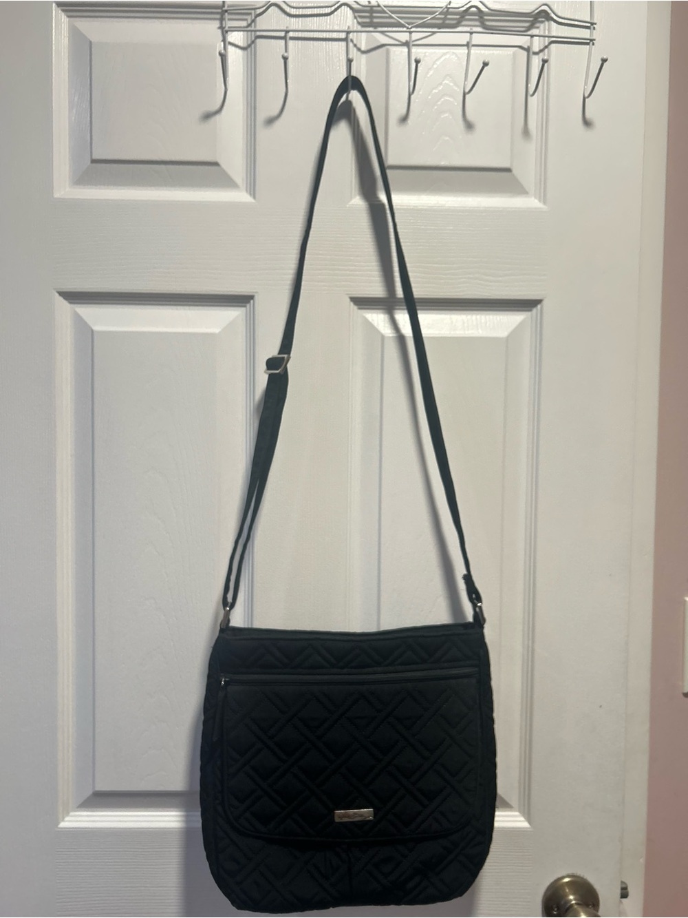 Vera Bradley Carson Crossbody Bag Classic Quilted Microfiber “Lilli Bell” Lining